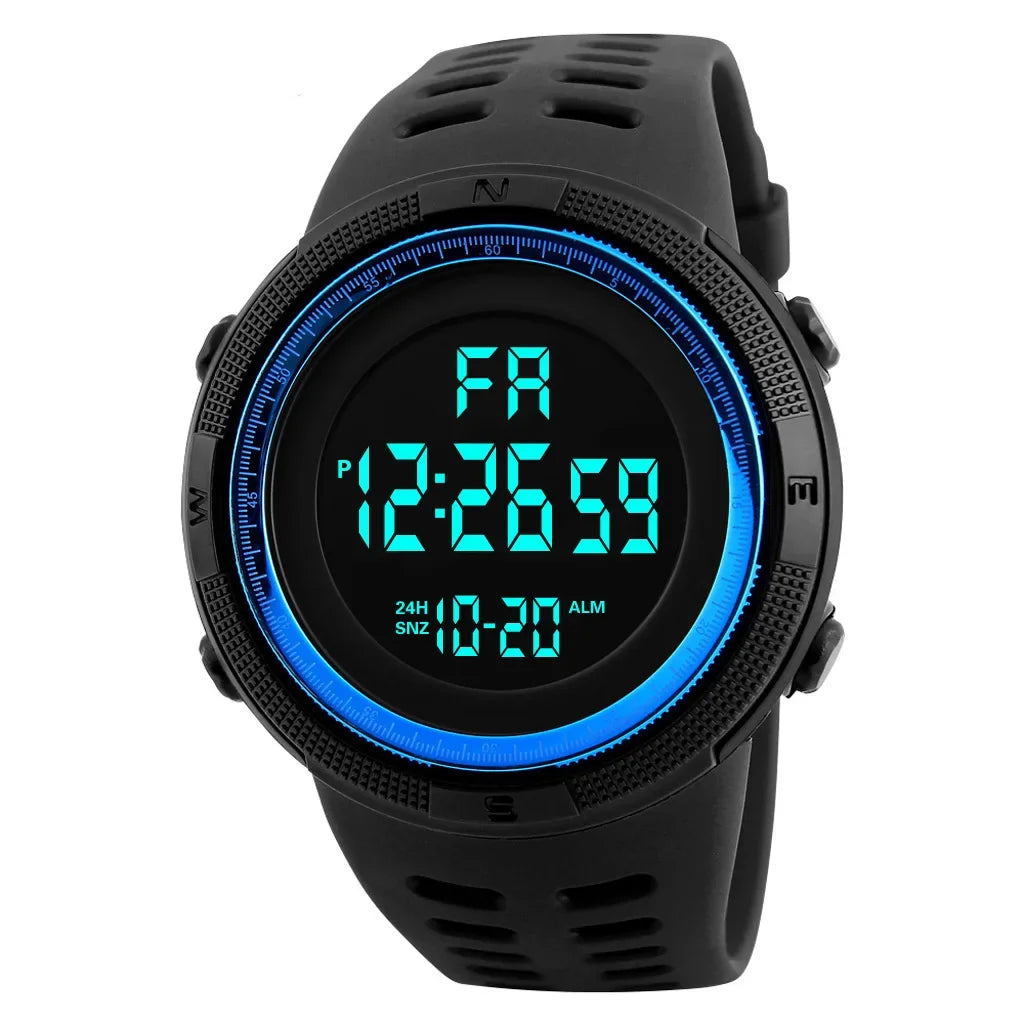 YIKAZE Y01 Military Sports Watch for Men – Waterproof Digital Multifunctional Watch