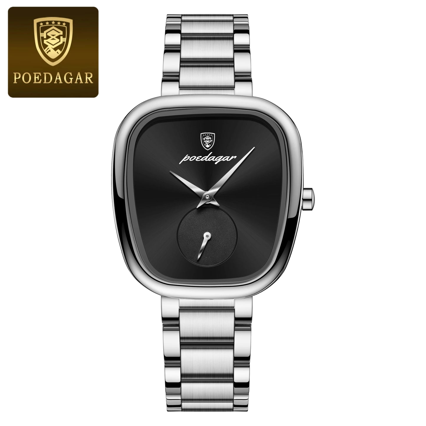 POEDAGAR Luxury Women's Watch – Waterproof Stainless Steel Quartz