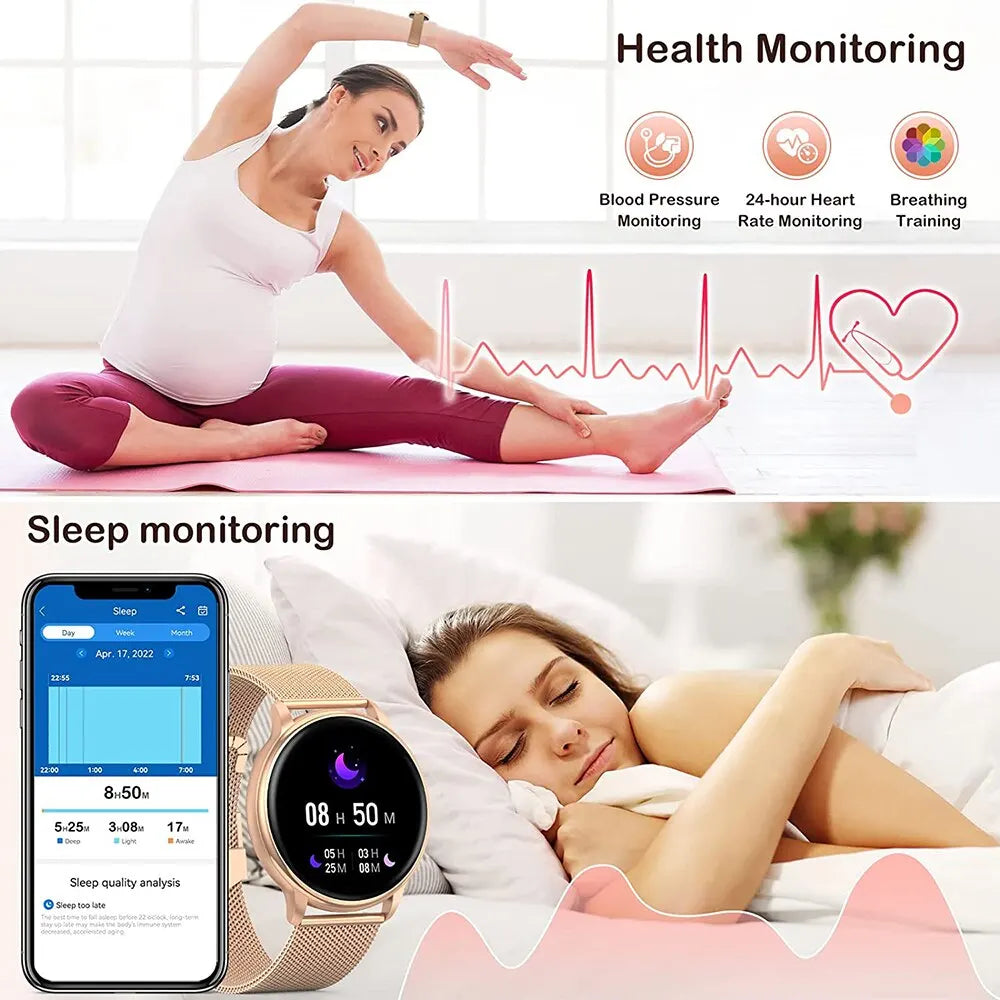 MEVADEN Y22 Smart Watch – Bluetooth Call, Custom Dial, Fitness Tracker for Android & iOS