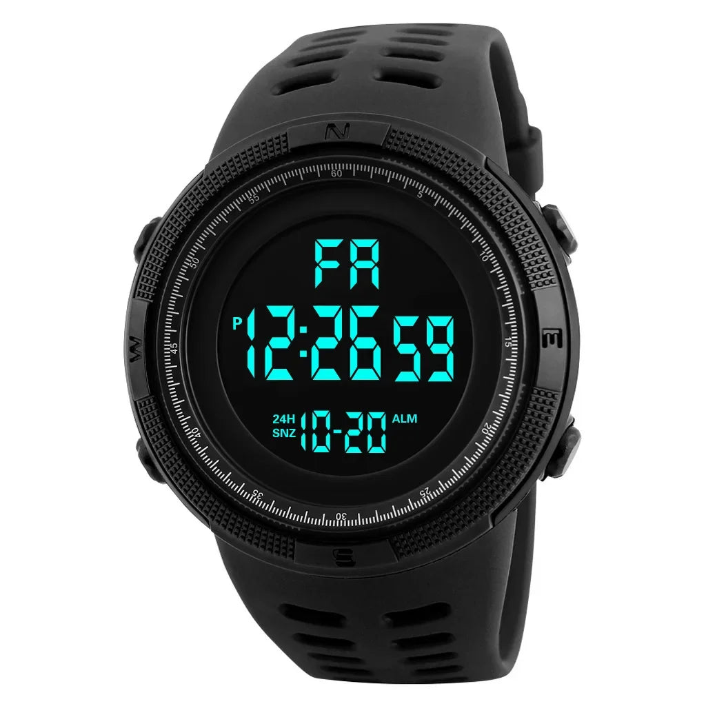 YIKAZE Y01 Military Sports Watch for Men – Waterproof Digital Multifunctional Watch