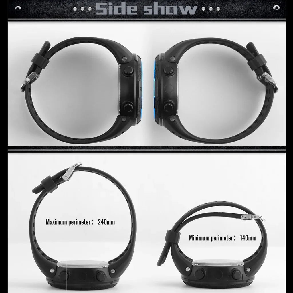 YIKAZE Y01 Military Sports Watch for Men – Waterproof Digital Multifunctional Watch