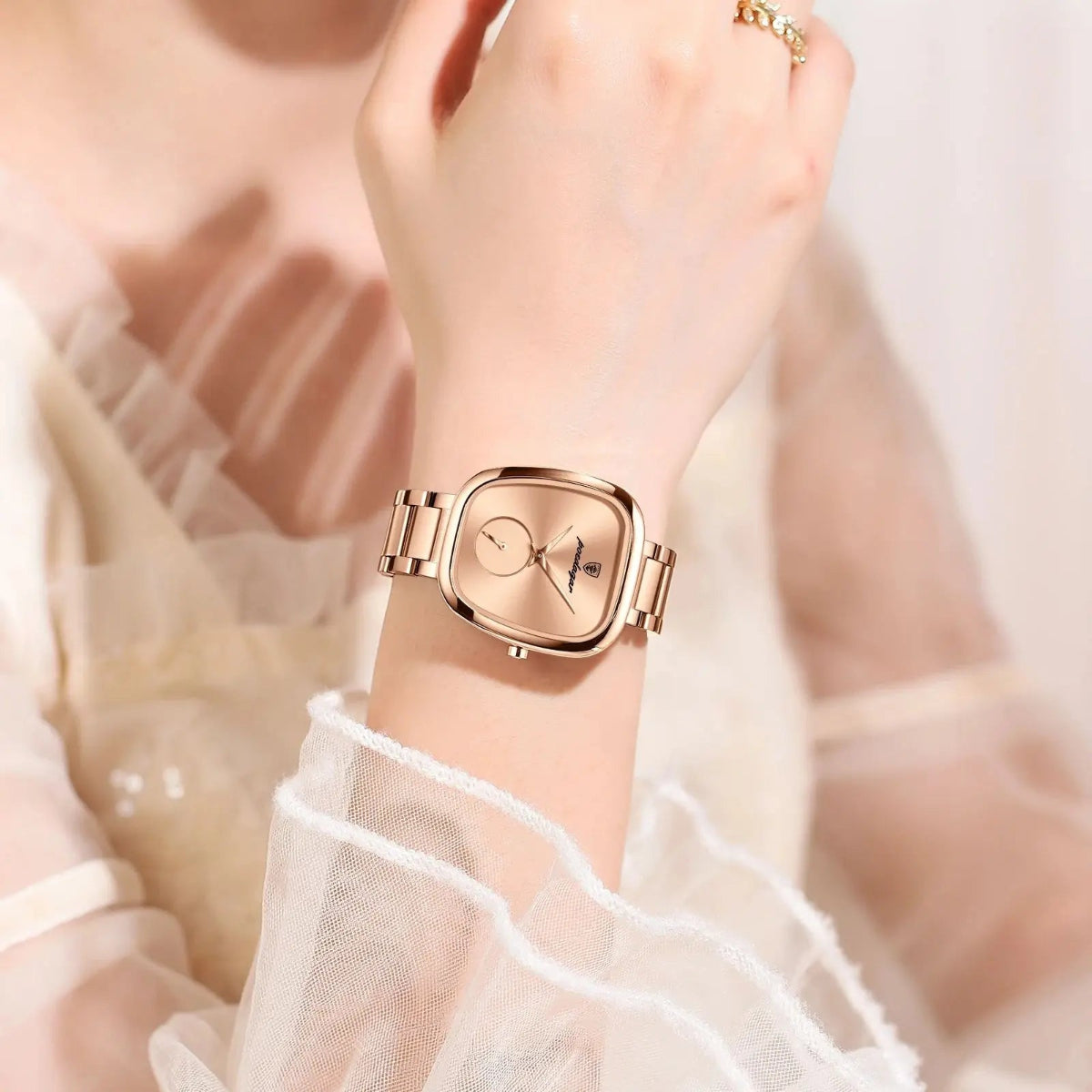 POEDAGAR Luxury Women's Watch – Waterproof Stainless Steel Quartz