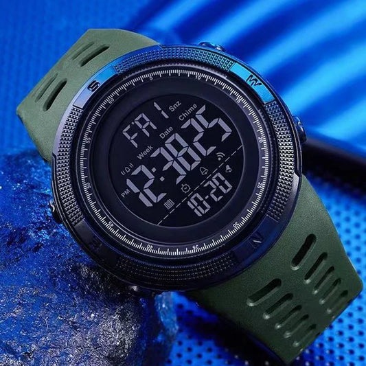 YIKAZE Y01 Military Sports Watch for Men – Waterproof Digital Multifunctional Watch